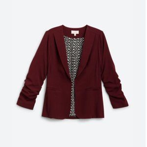 Raja Collarless Blazer Size Small